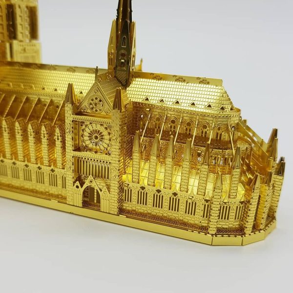 Notre Dame Bausatz Gold – Bild 5