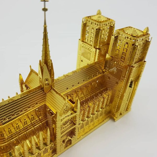 Notre Dame Bausatz Gold – Bild 3