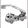 Feuerwehr mit Drehleiter Fire Truck